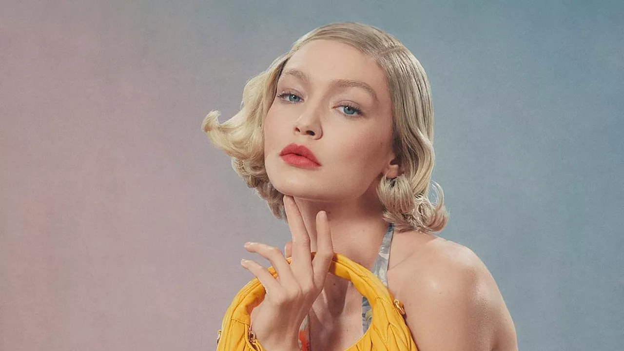 Gigi Hadid exudes retro glam in new campaign for Miu Miu