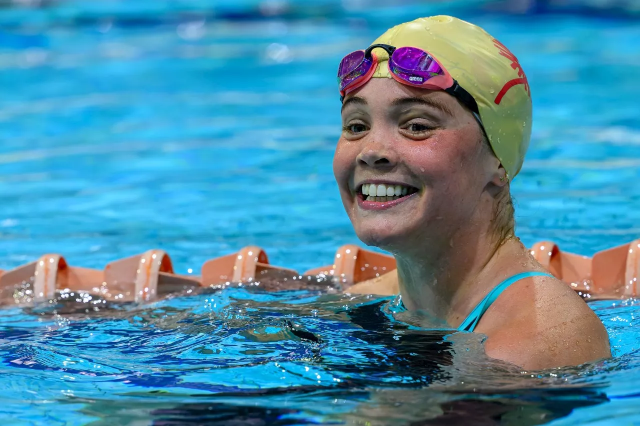 Erin Gallagher Breaks National Record at SA Swimming Championships