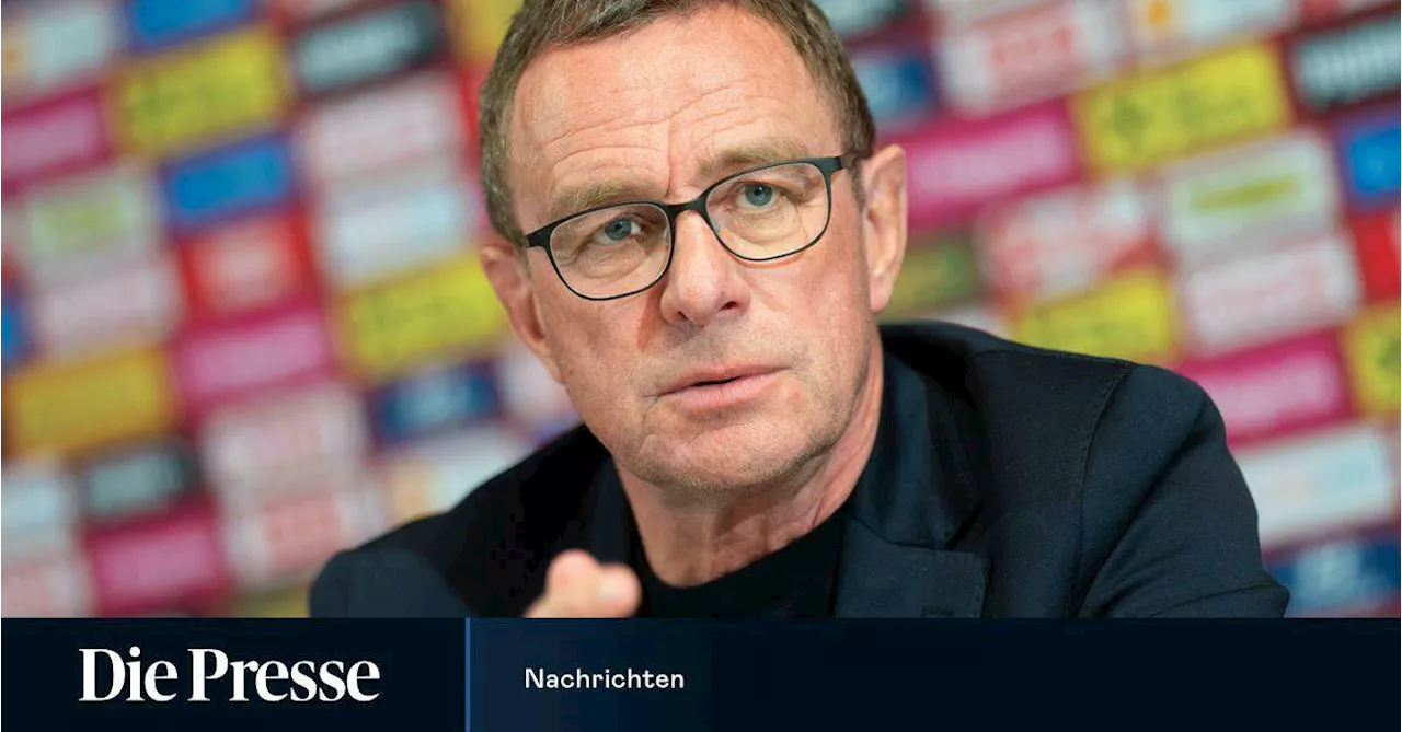 ÖFB-Teamchef Rangnick und seine deutliche Absage an den FC Bayern