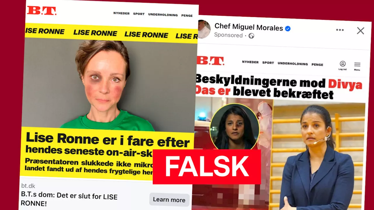 Ekspert om falske kendis-annoncer på Facebook: 'Alle kan blive ramt af den her type svindel'