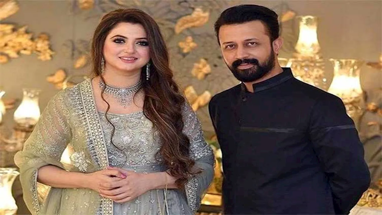 Fans all praise for new snaps of Atif Aslam, wife Sara Bharwana