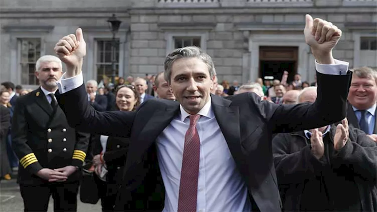 Simon Harris is installed as Ireland's new prime minister. He's the country's youngest leader