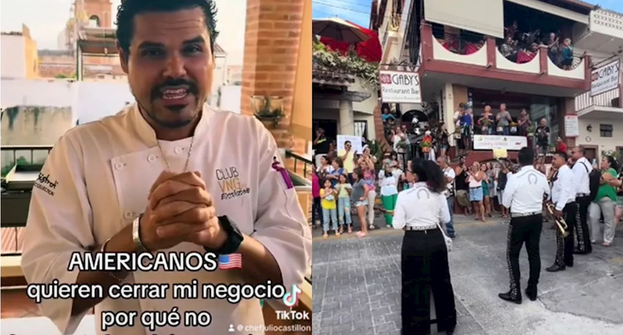 El Chef Julio Castillón defiende su derecho como restaurantero en Puerto Vallarta