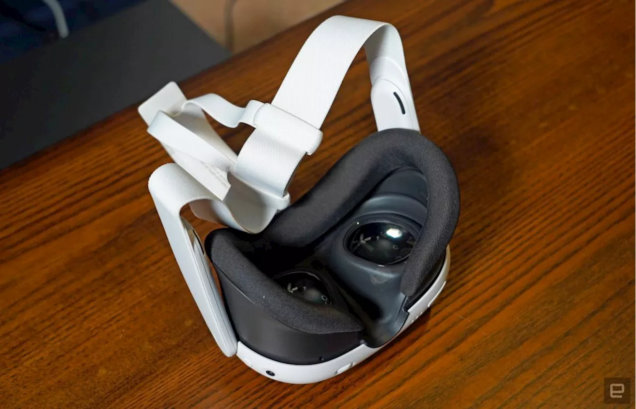 You can now lie down while using a Meta Quest 3 headset