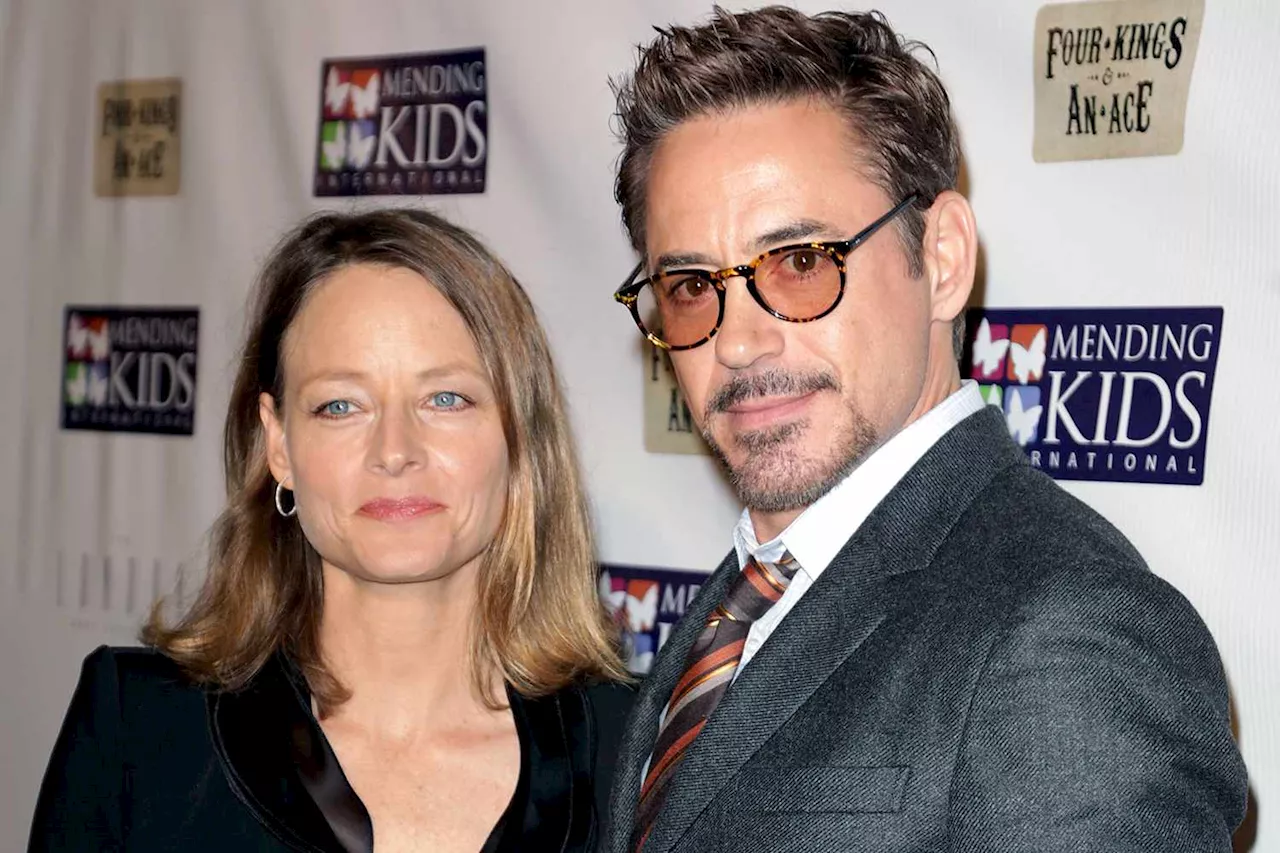 Jodie Foster recalls being 'scared' for Robert Downey Jr. during his 'precarious' addiction struggles