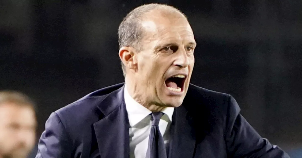 Allegri infuriato con la Juve: lo sfogo nello spogliatoio dopo la partita con la Fiorentina