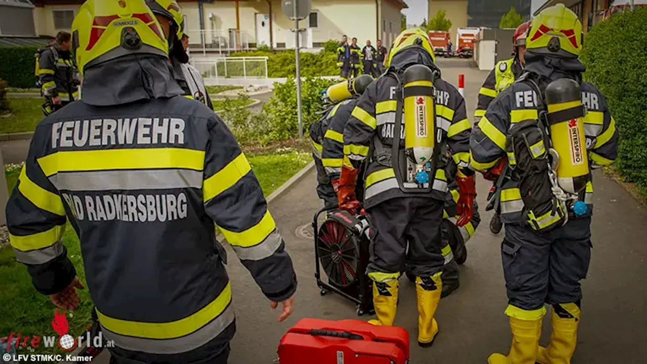 Stmk: Großeinsatz in Bad Radkersburger Gesundheitsbetrieb durch ausgetretenes Chlor