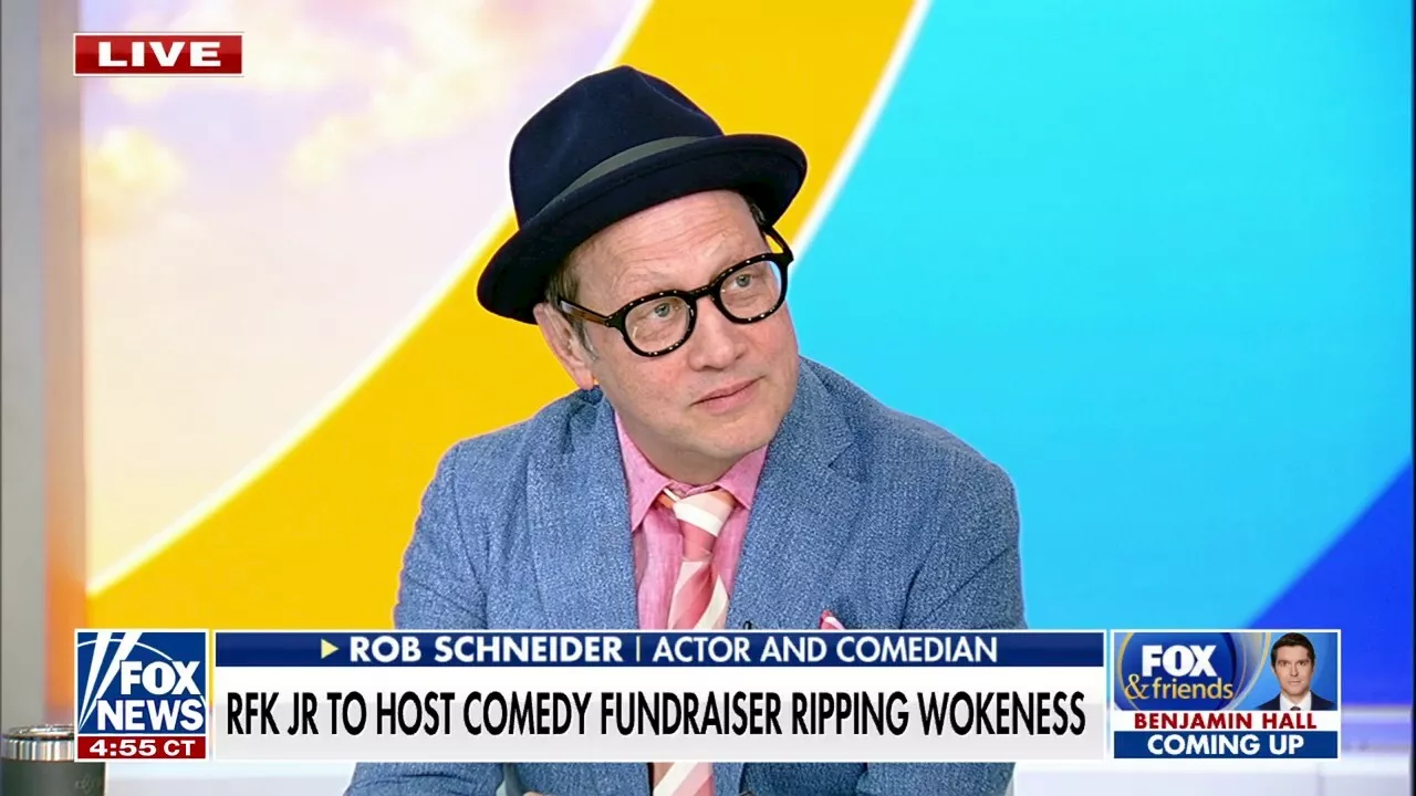 Actor Rob Schneider Supports Independent Presidential Candidate Robert F. Kennedy Jr.