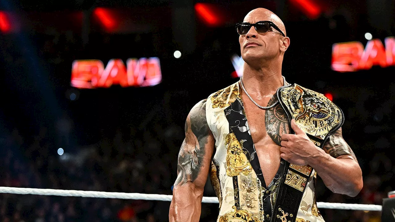 Dwayne 'The Rock' Johnson Makes Surprise Appearance on 'Monday Night Raw'