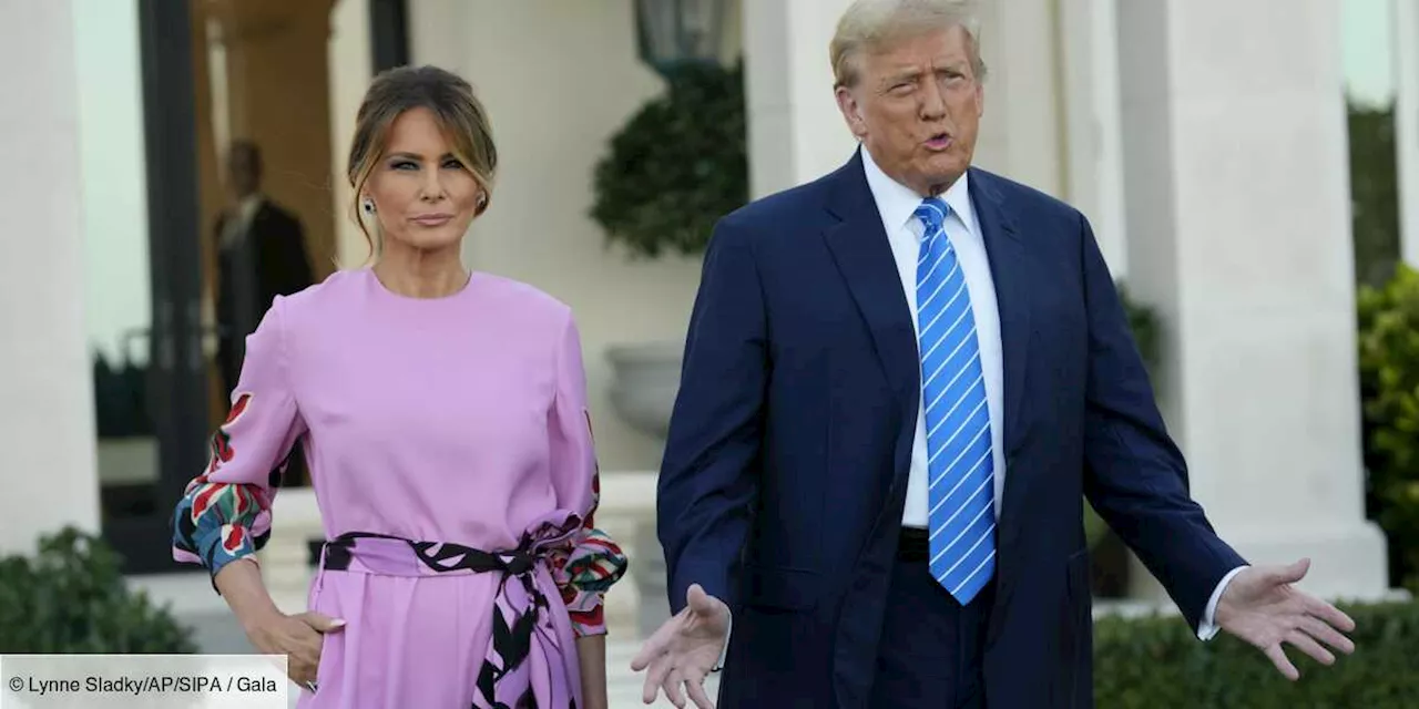 – Melania Trump réapparaît avec Donald Trump : elle rayonne dans une robe à fleurs de saison