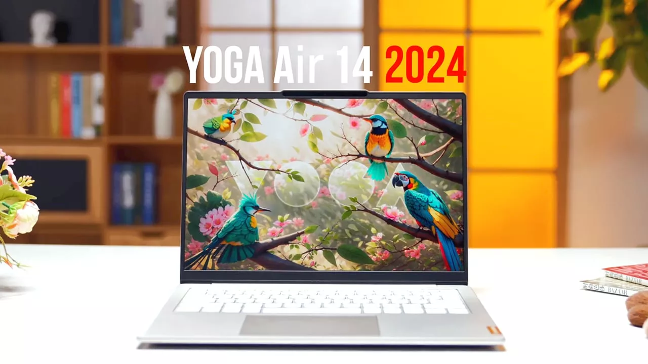 Lenovo Yoga Air 2024 with 14″ OLED display, Intel Core Ultra 7 processor launching on April 18 in China