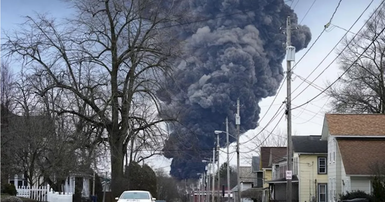 $600M settlement reached in Ohio train derailment that set off toxic plume