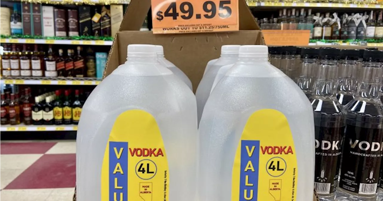 Cabinet Minister Criticizes Cheap Vodka Prices in Alberta