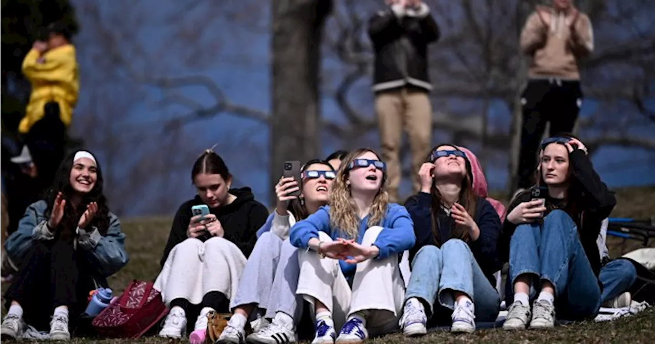 Cloudy skies likely kept crowds away from Kingston for total solar eclipse, city says