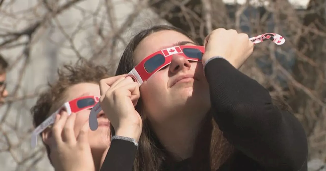 Saskatchewan celebrates solar eclipse with science centre viewing party