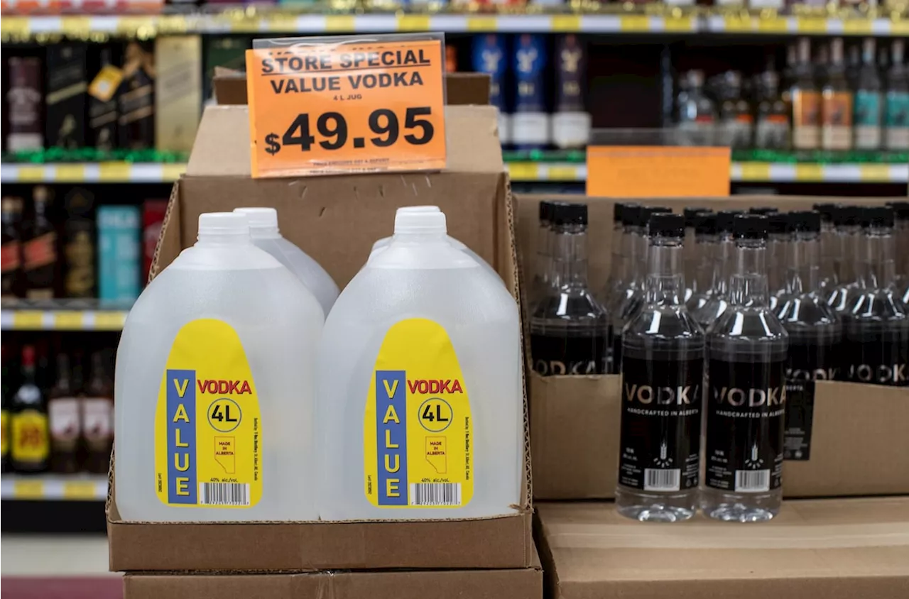 Alberta cabinet minister says no floor prices coming in jumbo vodka jug controversy