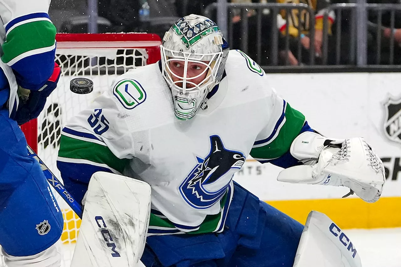 Injured Demko, Lindholm nearing returns to Vancouver Canucks