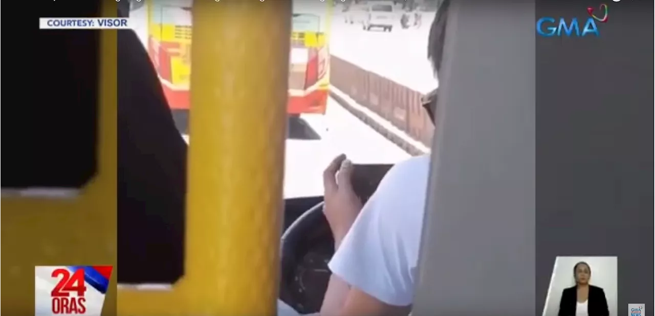 Bus Driver Caught Playing Mobile Game While Driving