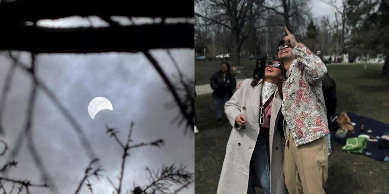 Julie Anne San Jose and Rayver Cruz join eclipse craze in Canada