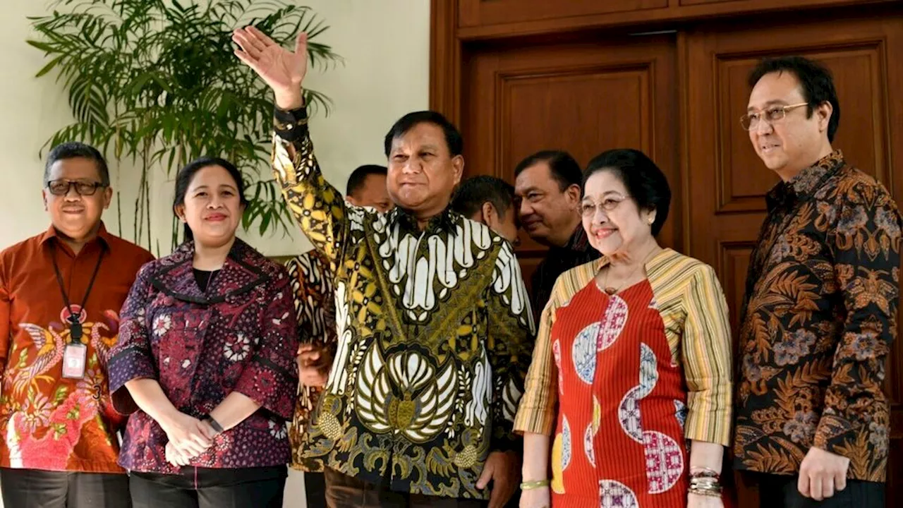 Prabowo Subianto Visits Megawati Soekarnoputri