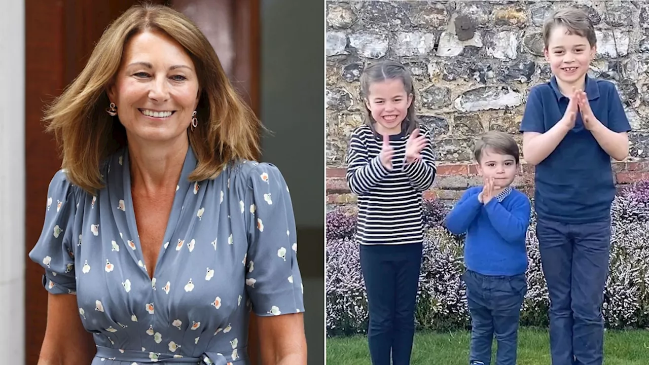 Inside Carole Middleton's best grandmother moments with George, Charlotte and Louis