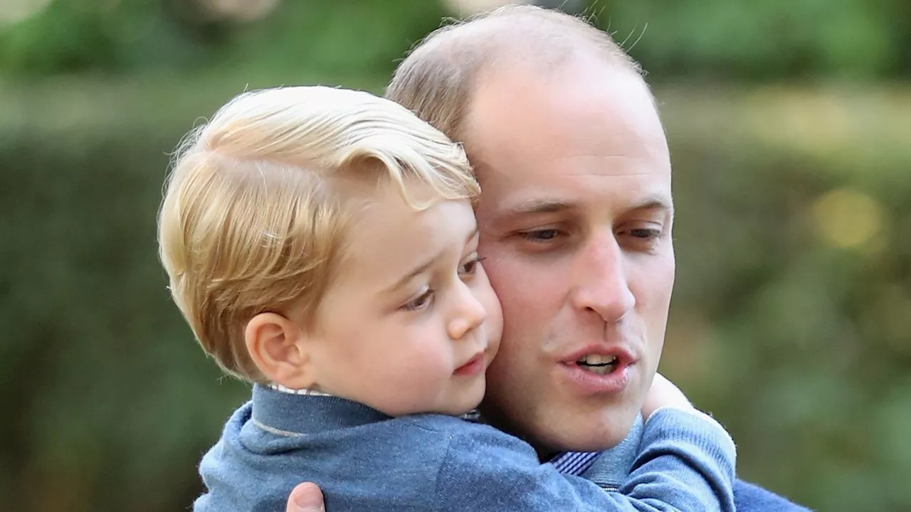 Prince George is dad Prince William's double in cute unearthed photos