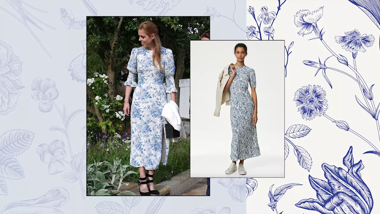 Remember the floral dress Princess Beatrice wore to the Chelsea Flower Show? M&S just dropped a stunning lookalike