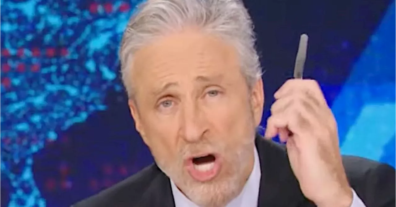 Jon Stewart Mocks The 2 Weirdest New Right-Wing Conspiracy Theories