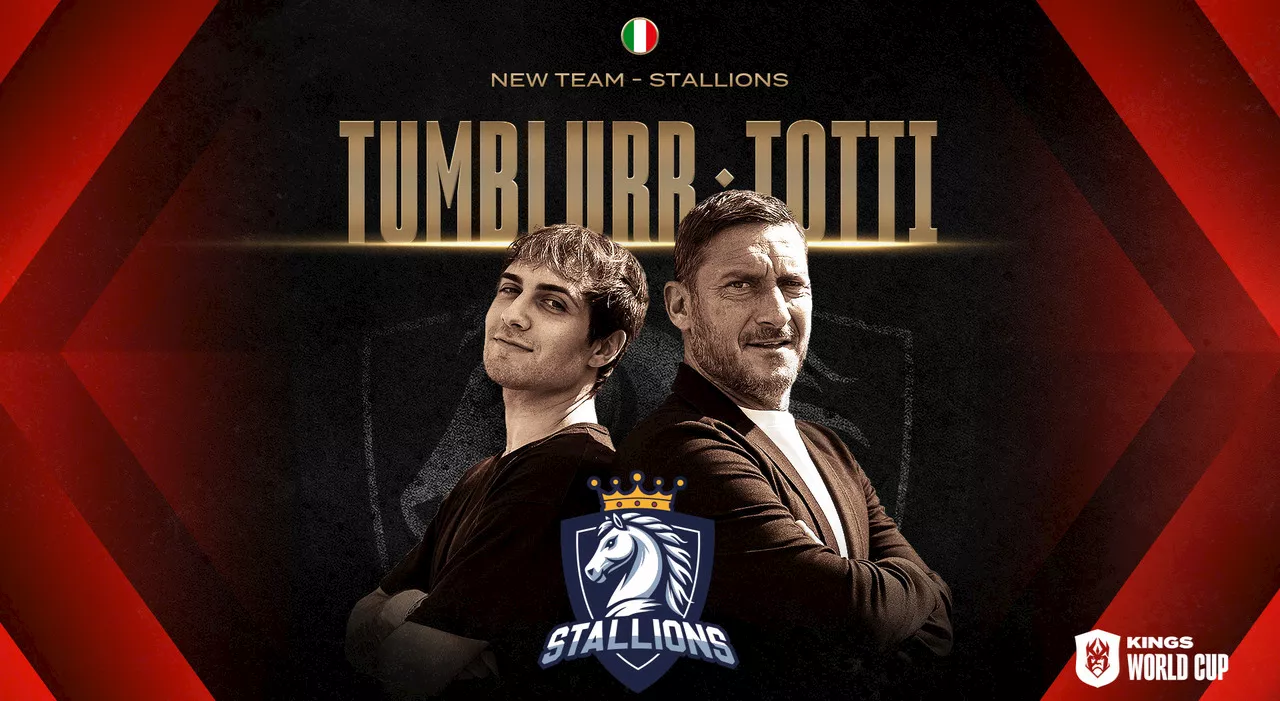 Francesco Totti torna a giocare nella Kings World Cup