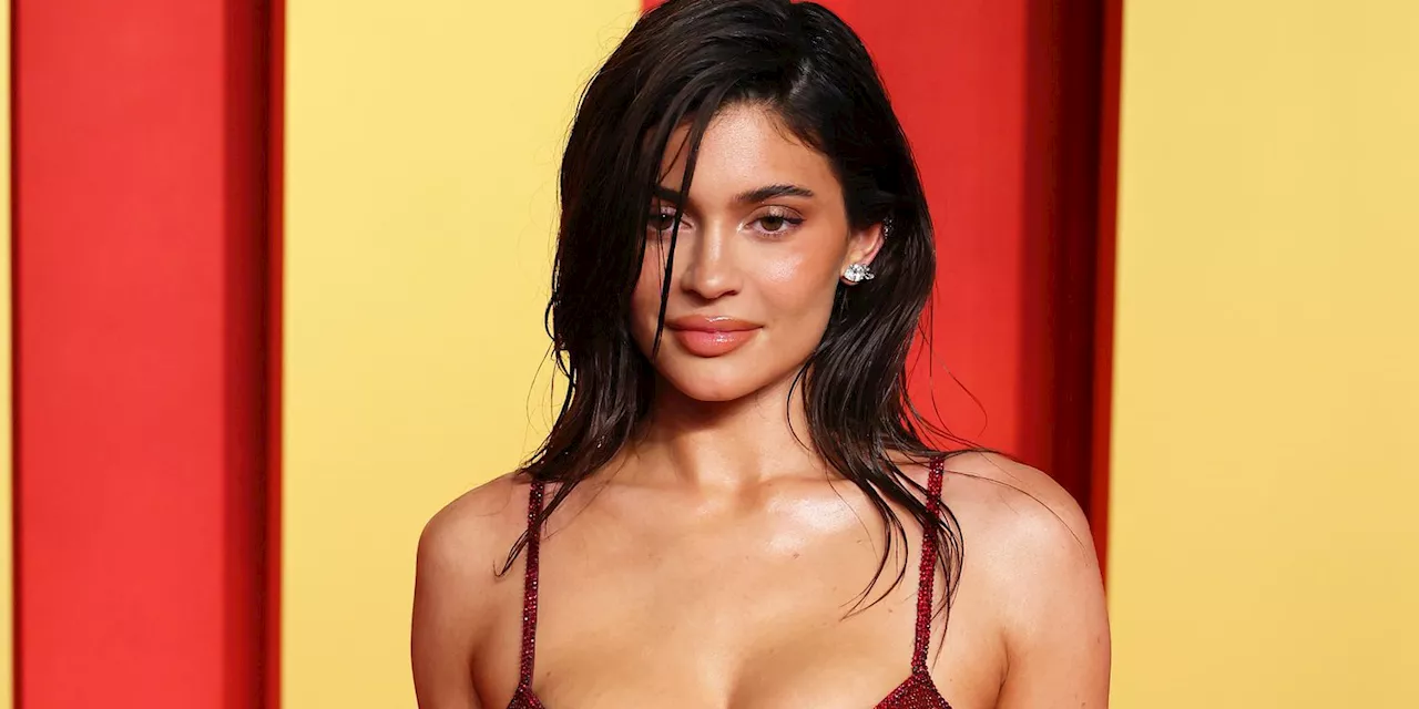 Kylie Jenner Stuns in Neon Orange Bikini on Turks and Caicos Vacation