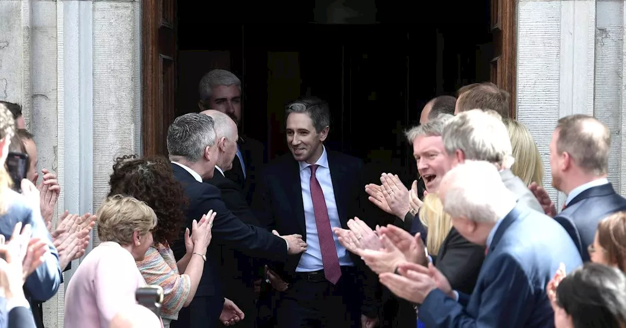 In Pictures: Simon Harris becomes youngest Taoiseach in history of the State