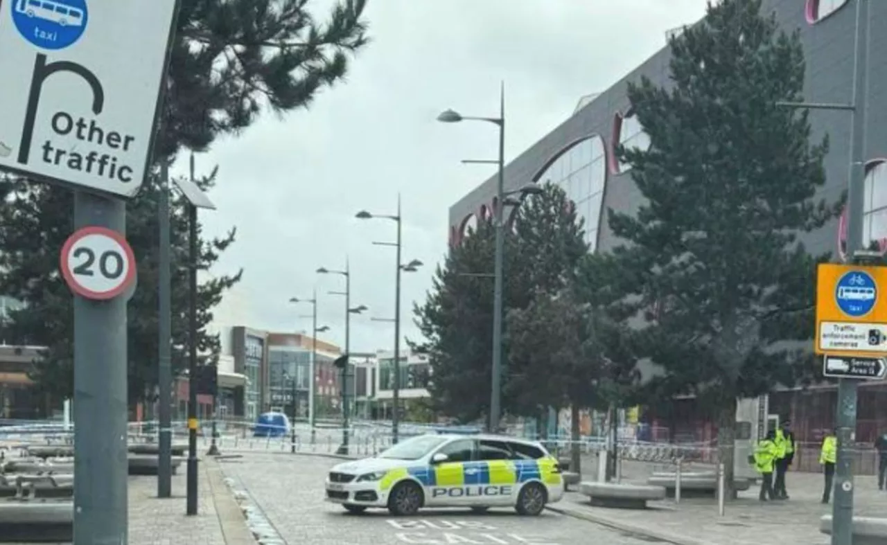 Fatal stabbing in town centre