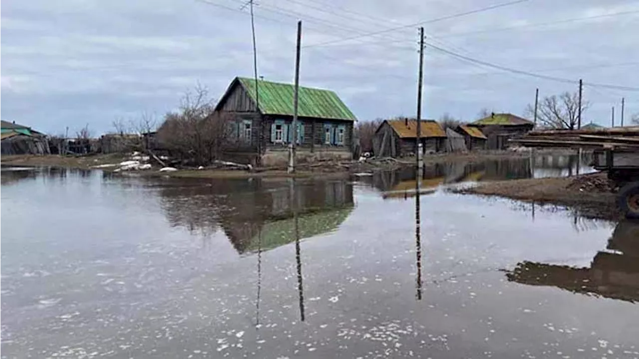 Уровень воды в реке Тобол в Курганской области достиг 893 см