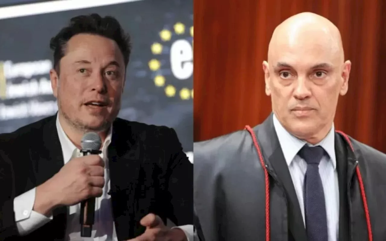 Elon Musk critica Alexandre de Moraes por 'censura' na rede social