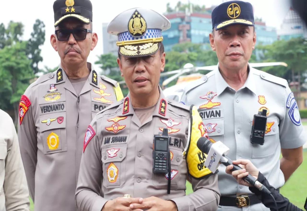 Jasa Raharja dan Korlantas Polri Tinjau Arus Mudik di Sejumlah Titik