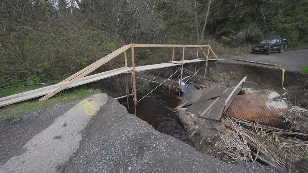 Grant secured, emergency declared for collapsed road repairs in Tulalip