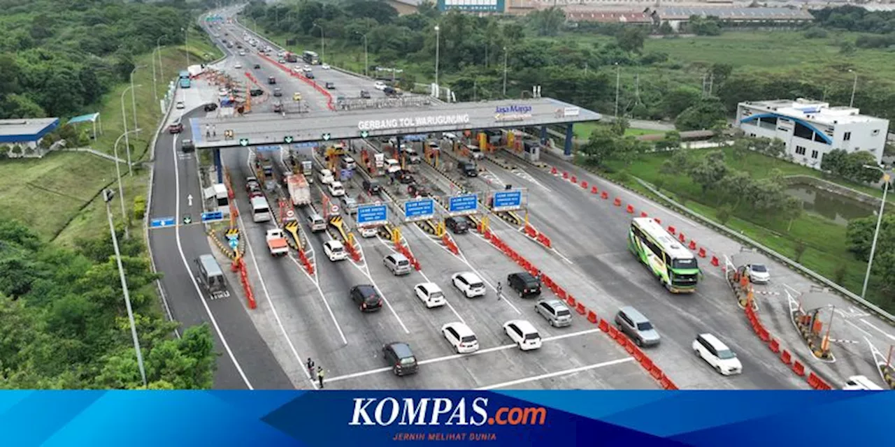 521.290 Kendaraan Tinggalkan Jakarta menuju Jateng dan Jatim