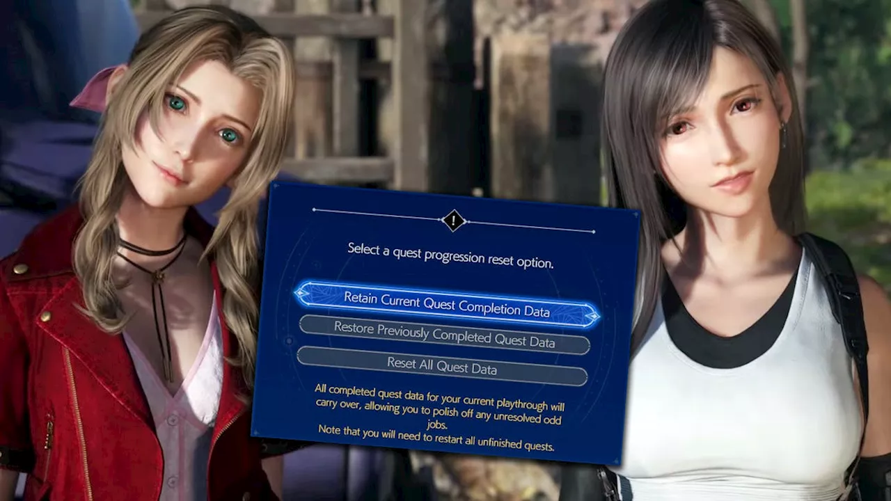 FF7 Rebirth’s ‘Reset’ Side-Quest Menu, Explained