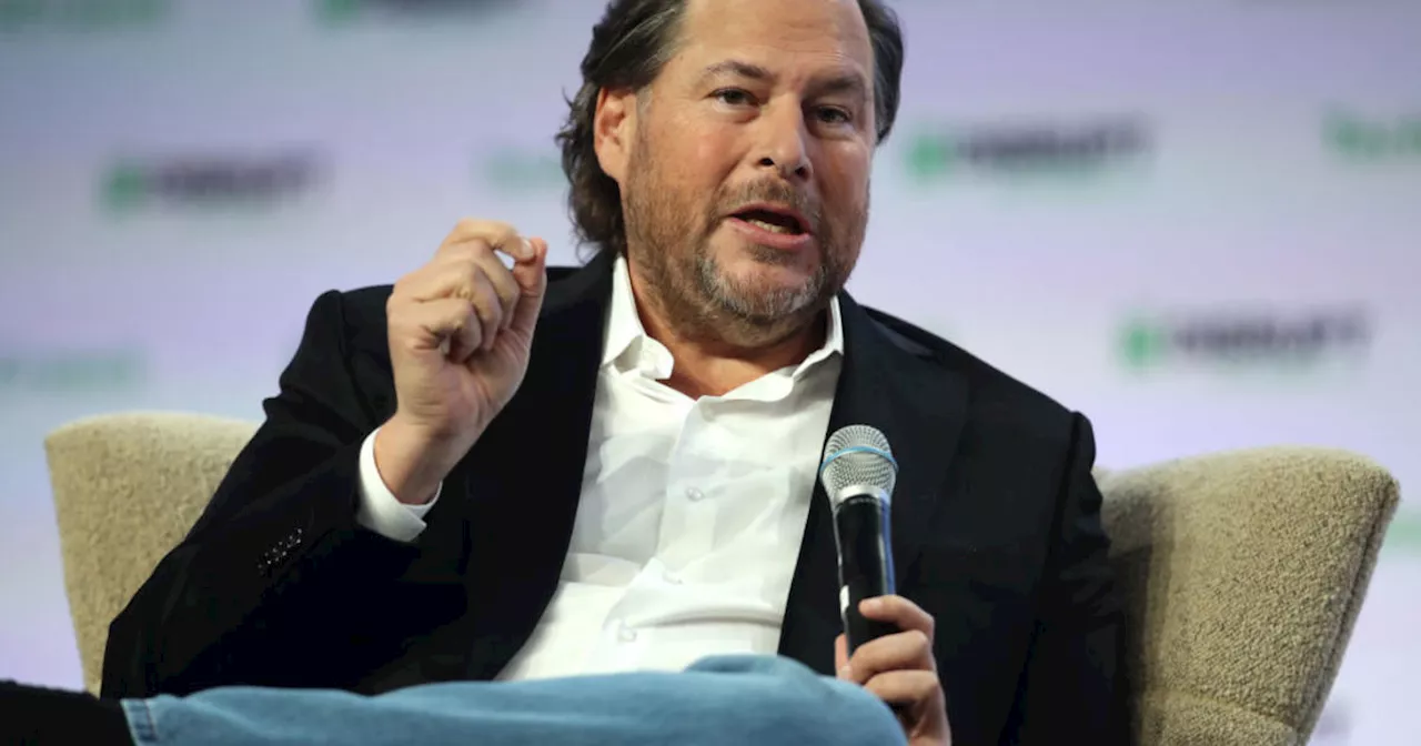 SF Glide Foundation auctions off lunch with Marc Benioff as Warren Buffett leaves table