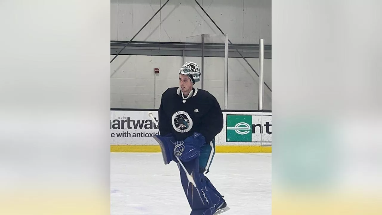 Sharks goalie first Bay Area kid to play for his hometown team