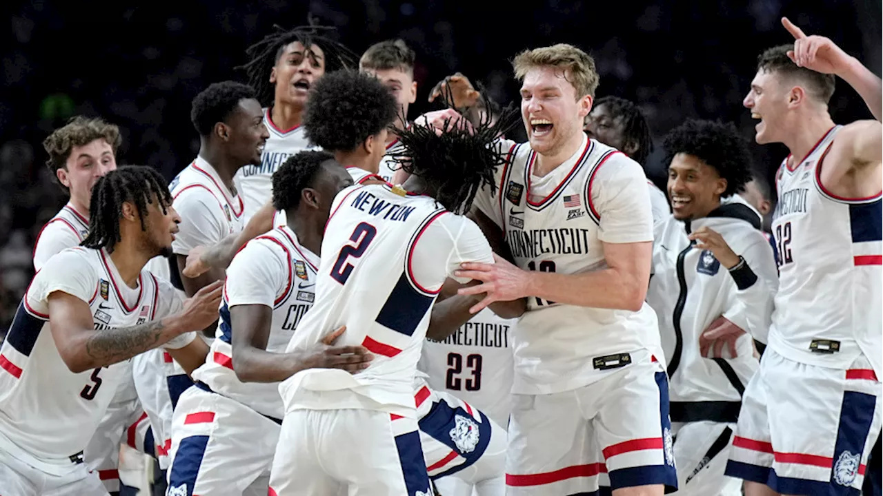 UConn concludes dominant run to 2nd straight NCAA title, beating Purdue 75-60