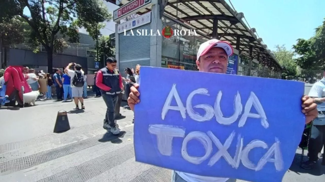 Agua en la Benito Juárez: "No me puedo estar bañando con agua embotellada"