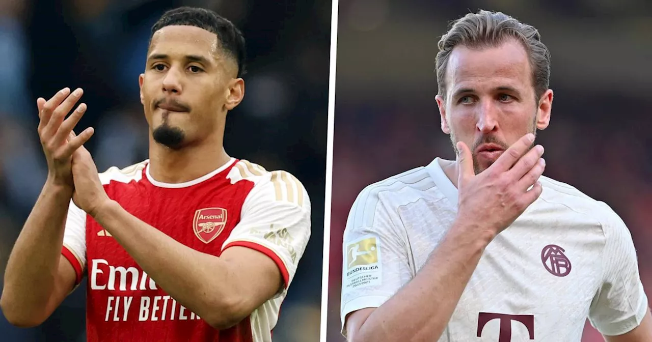 Arsenal-Bayern : Saliba-Kane, l'ambitieux Bleu face au grand ennemi des Gunners