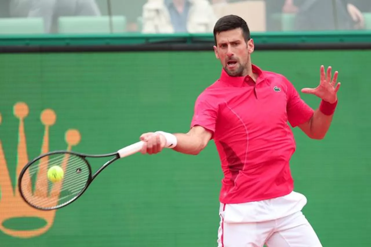 Novak Djokovic domine Roman Safiullin en mode express à Monte-Carlo