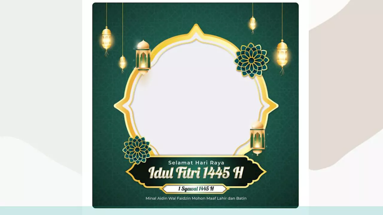 Memeriahkan Hari Raya Idul Fitri 2024 dengan Twibbon Gratis