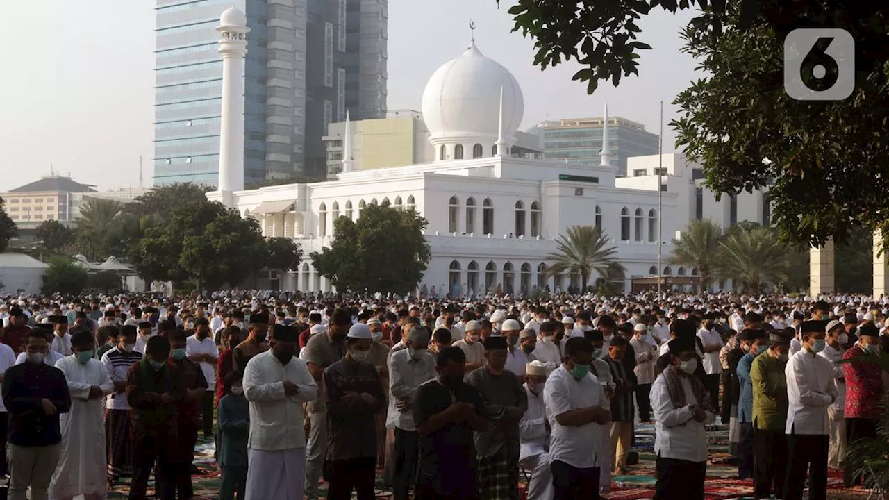 Tata Cara Sholat Idul Fitri, Lengkap dengan Bacaan Niat untuk Berjamaah dan Sendiri