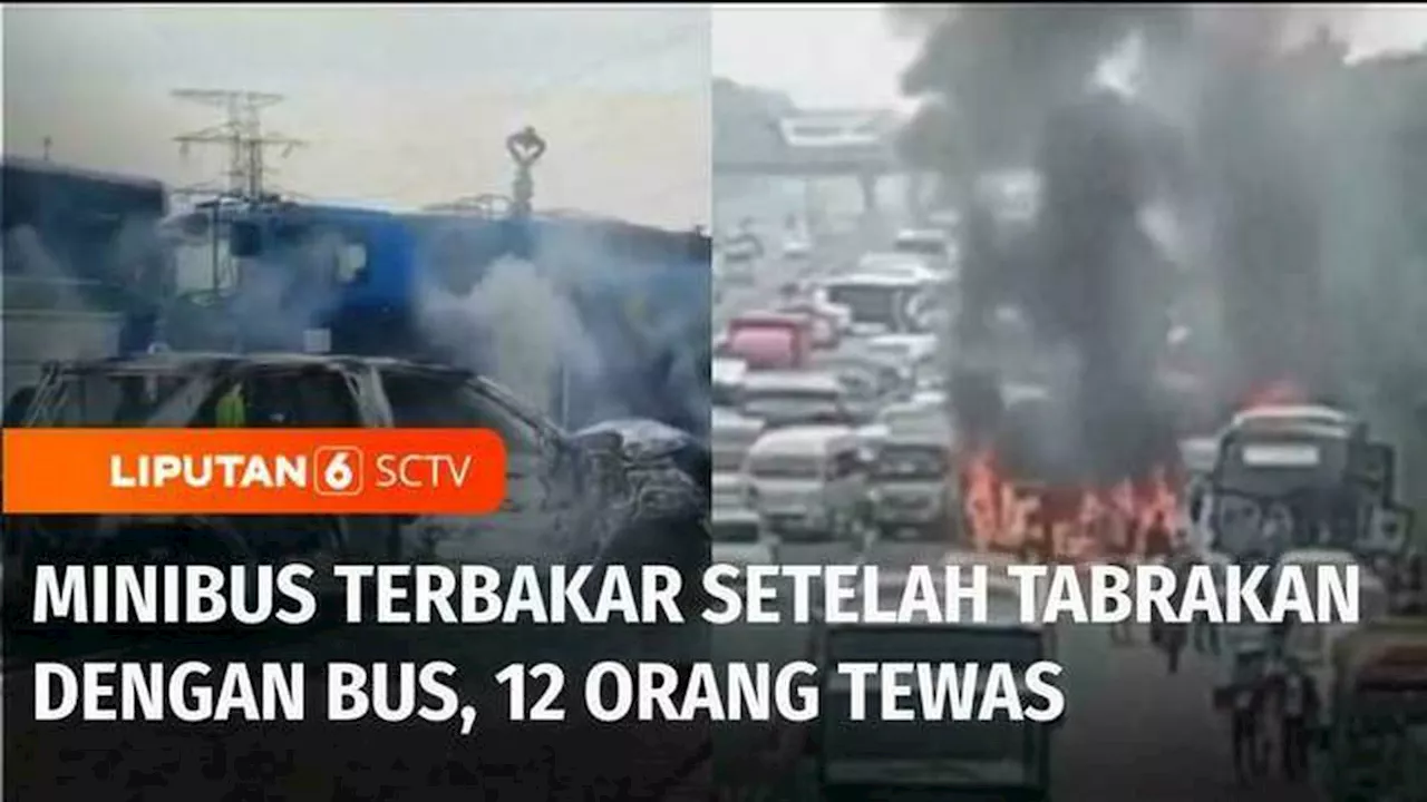 VIDEO: Kecelakaan di Tol Cikampek: 12 Orang Tewas, Polisi Selidiki Penyebab dan Identitas Korban