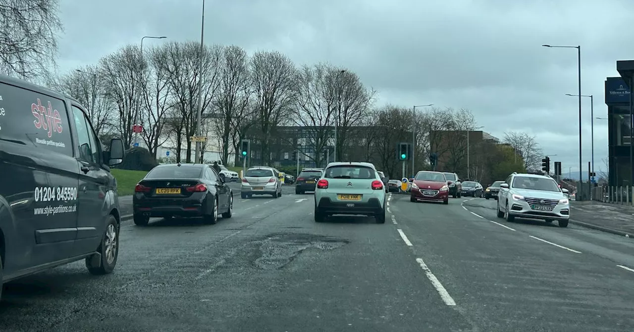 Atrocious 'gateway' looks 'more like the moon' than a road