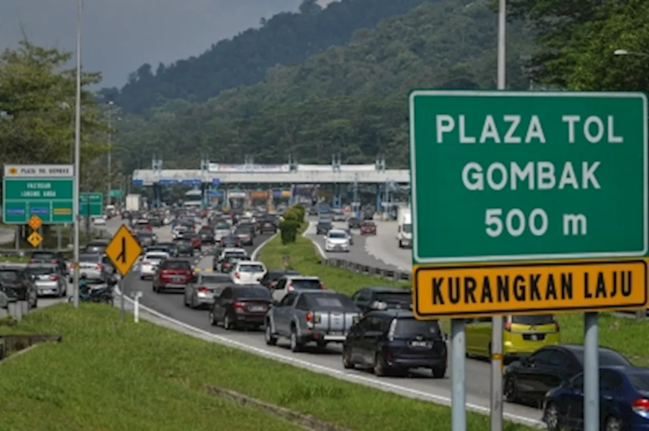 Malaysian Highway Authority: Traffic congestion heading north, south, Smart Lanes activated at several locations