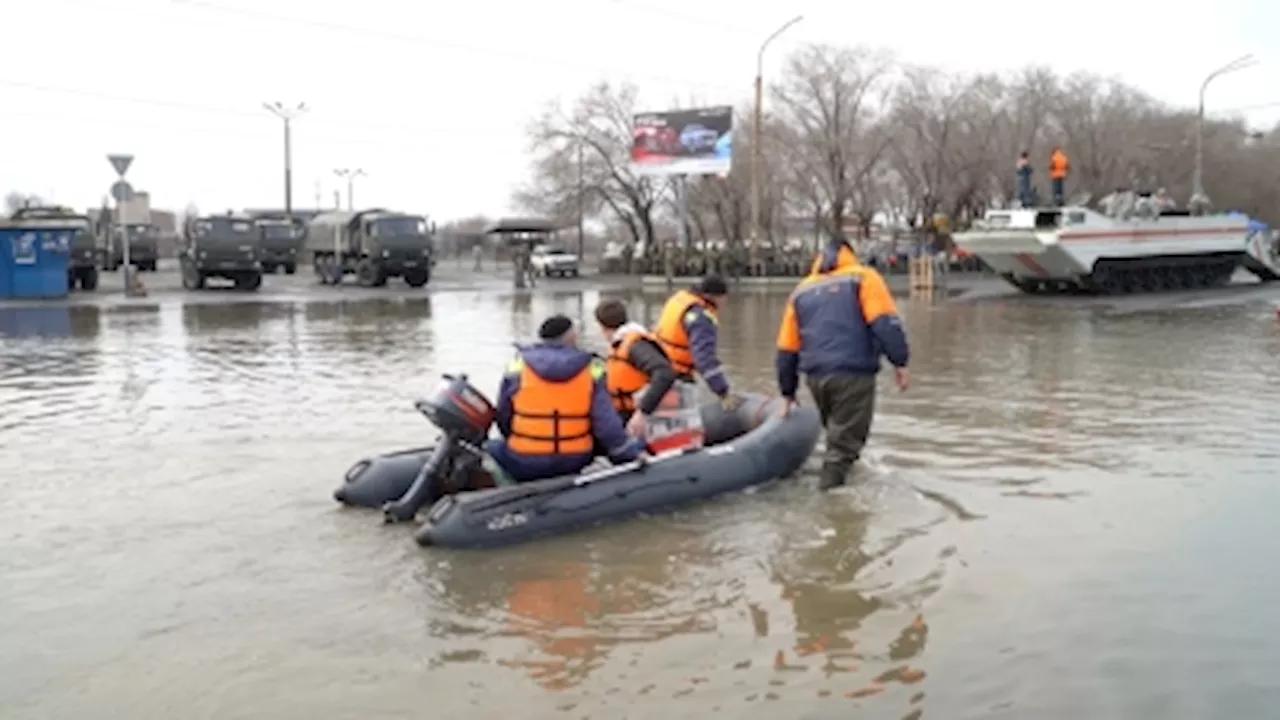 Russia, Kazakhstan evacuate over 100,000 people amid worst flooding in decades